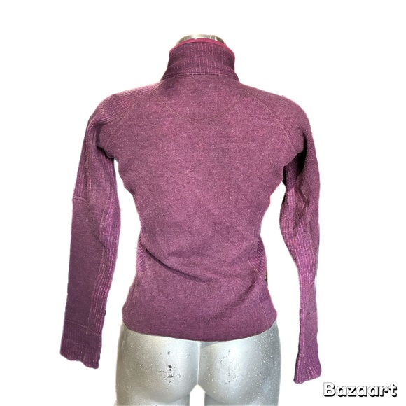 Mountain Hardwear Sarafin Full-zip Wool Blend Cardigan Sweater Jacket Athletic S - Picture 3 of 10